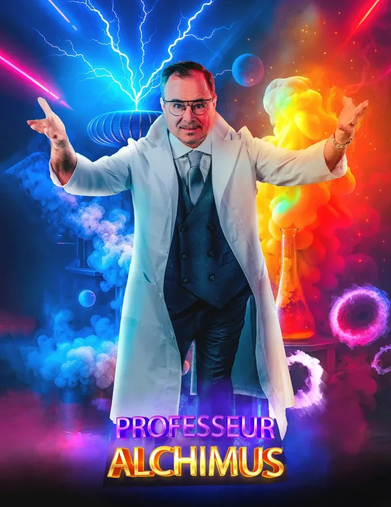 La Science, c’est magique !, spectacle du Professeur Alchimus