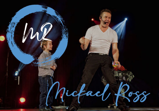 Mickael ROSS, un artiste CANAL BLEU PRODUCTIONS – diffusion et productions de spectacles en Pays de la Loire