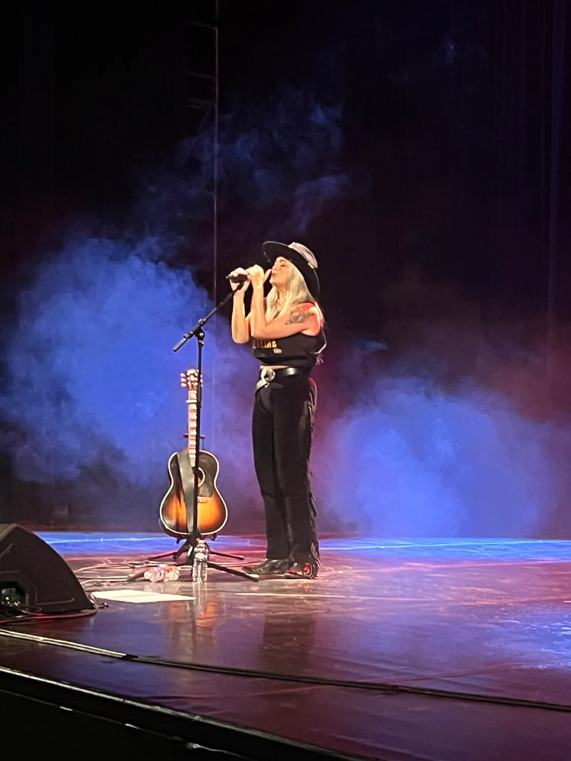 Eloiz en prestation au CCAS de Montlhéry, en Essonne