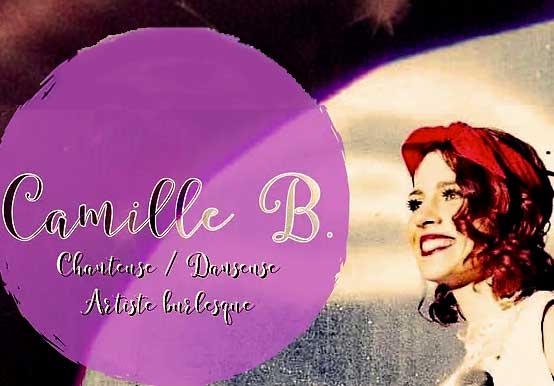 Camille B, une artiste CANAL BLEU PRODUCTIONS – diffusion et productions de spectacles en Pays de la Loire